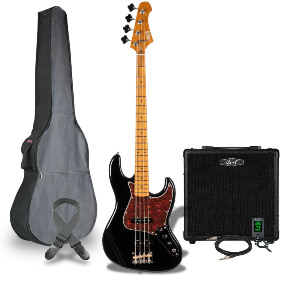 Jet Guitars JJB-300 Complete Set zwart