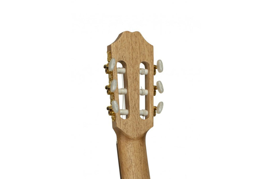 Juan Salvador 1CE - Open Pore Finish Semi-akoestische klassieke gitaar