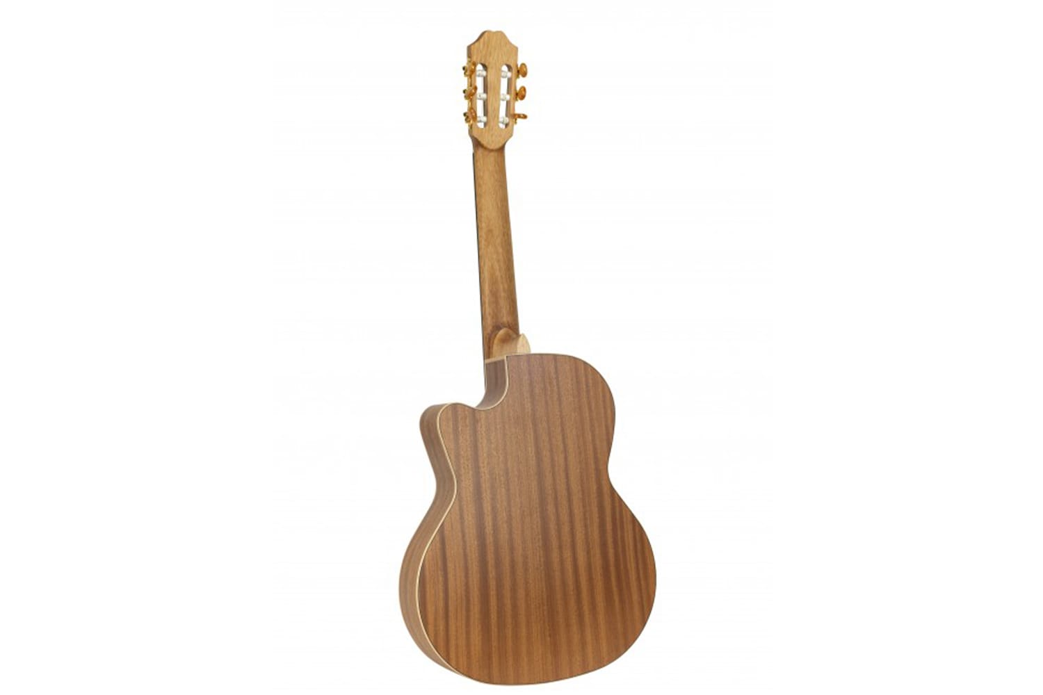 Juan Salvador 4CE - Open Pore Finish Semi Akoestische klassieke gitaar