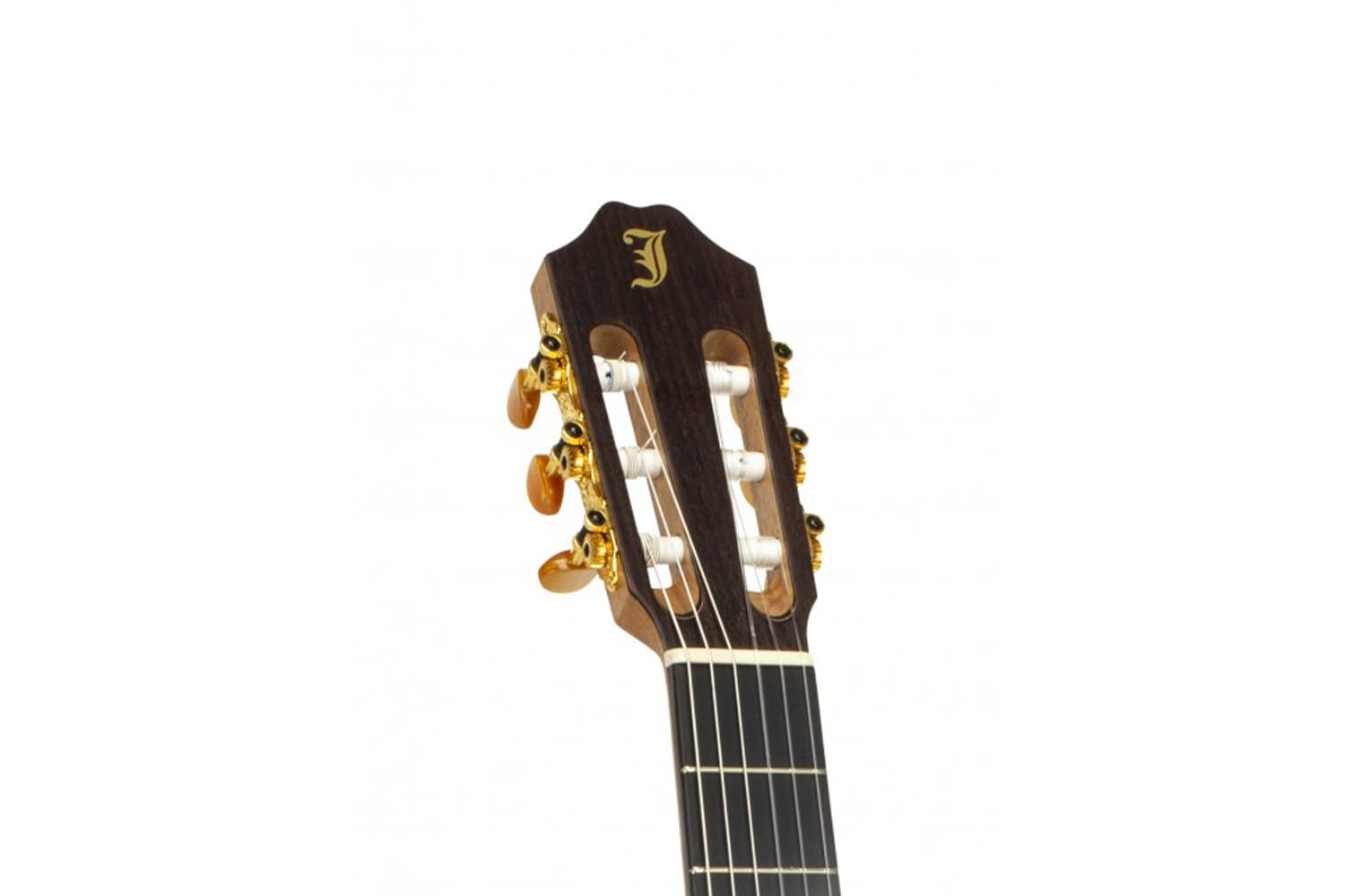 Juan Salvador 4CE - Open Pore Finish Semi Akoestische klassieke gitaar