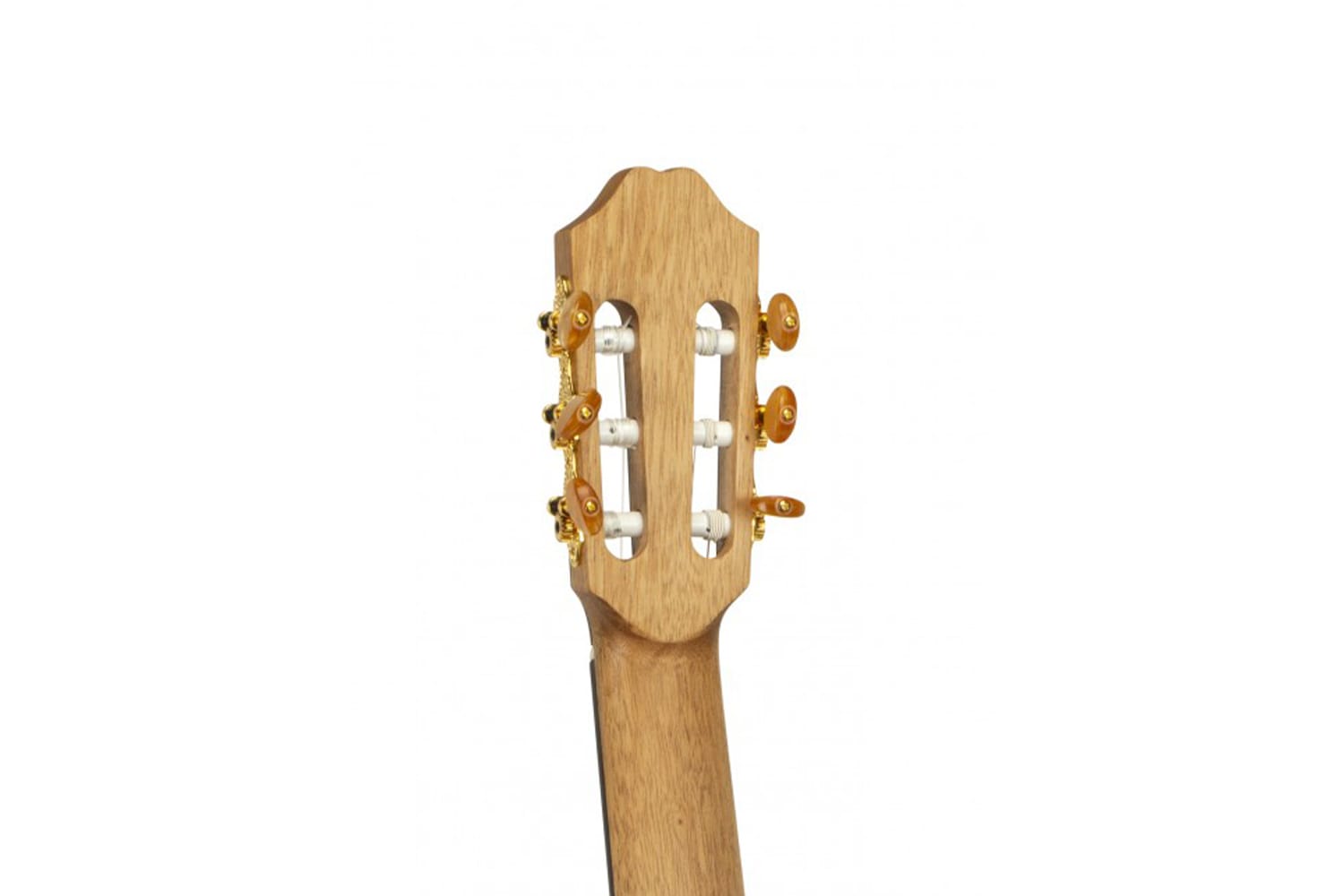 Juan Salvador 4CE - Open Pore Finish Semi Akoestische klassieke gitaar