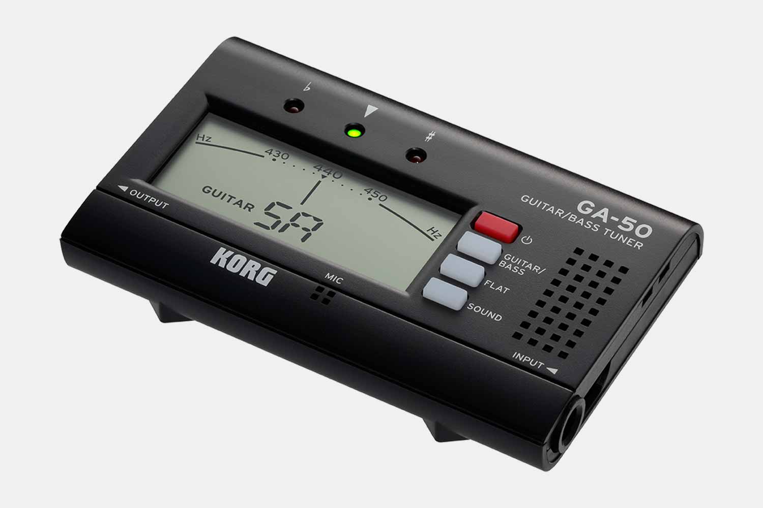 Korg GA-50 Stemapparaat Gitaar/Bass Zwart (5826616492196)