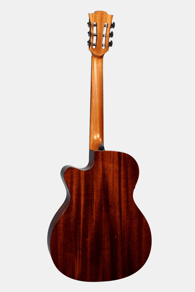 LAG TNHV15ACE -  Hyvibe Classic 15 Tramontane Nylon HyVibe 15 Auditorium Cutaway