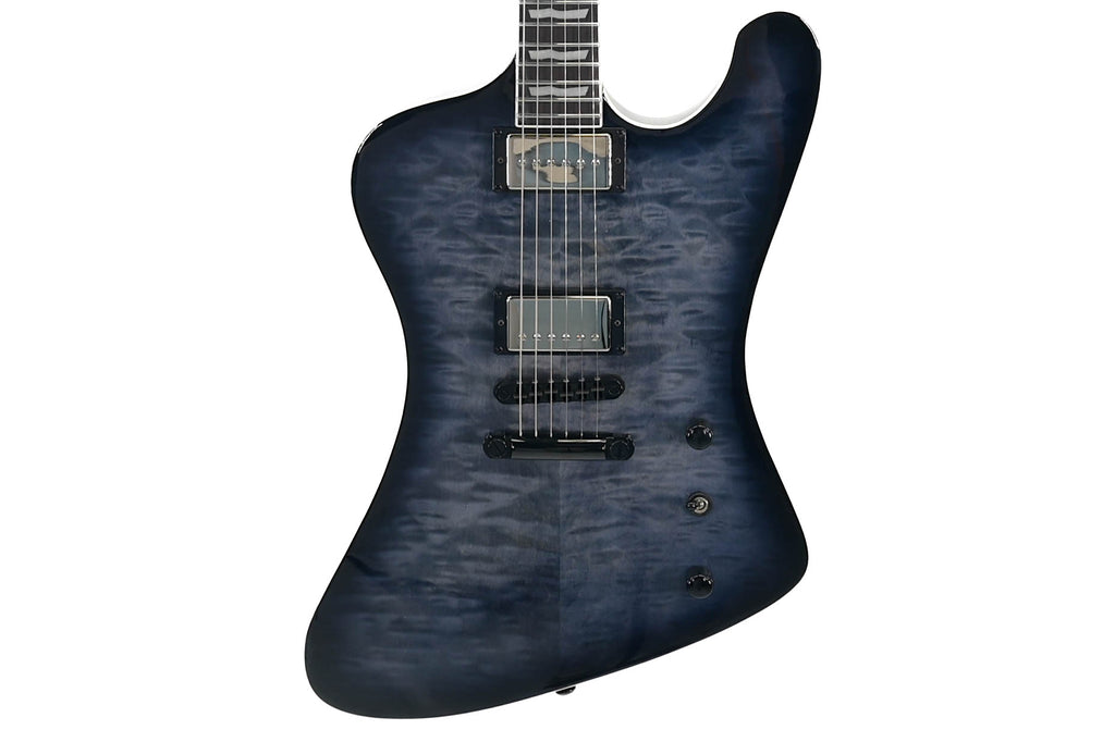 LTD Phoenix 1000 Deluxe See Thru Black Sunburst
