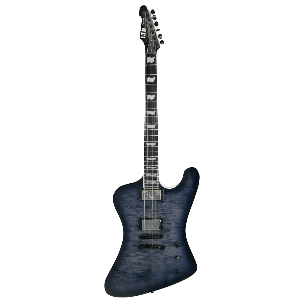 LTD Phoenix 1000 Deluxe See Thru Black Sunburst