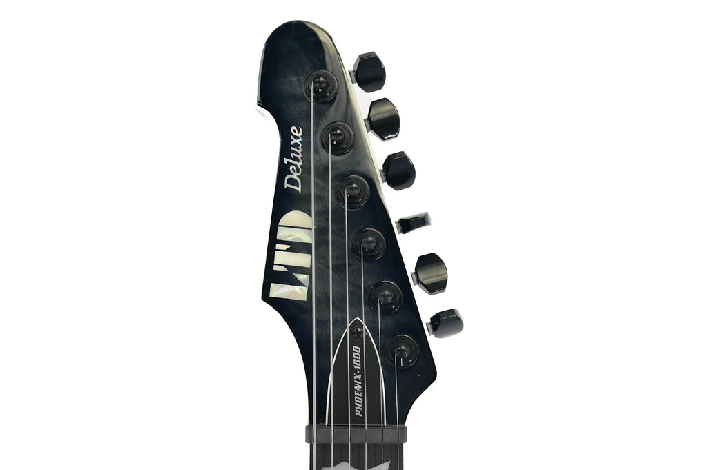 LTD Phoenix 1000 Deluxe See Thru Black Sunburst