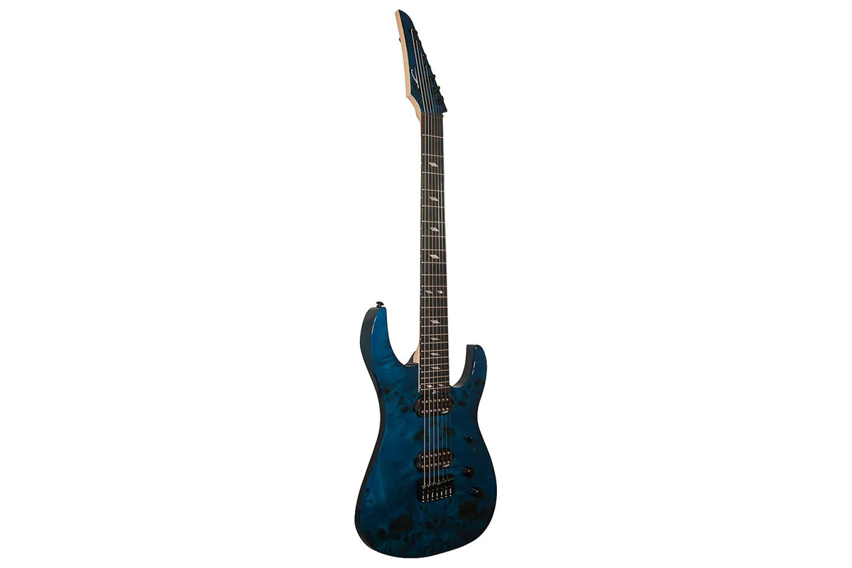 Legator N7SS-BL  Ninja Super Shred 7-string Blue Elektrische Gitaar