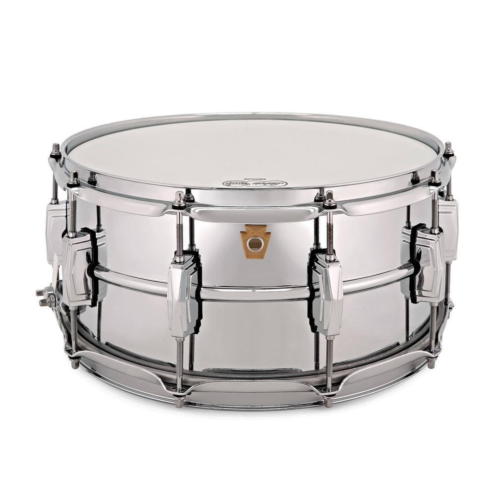 Ludwig LM402 6 1/2x14 S-Pho Metal Snare Dr