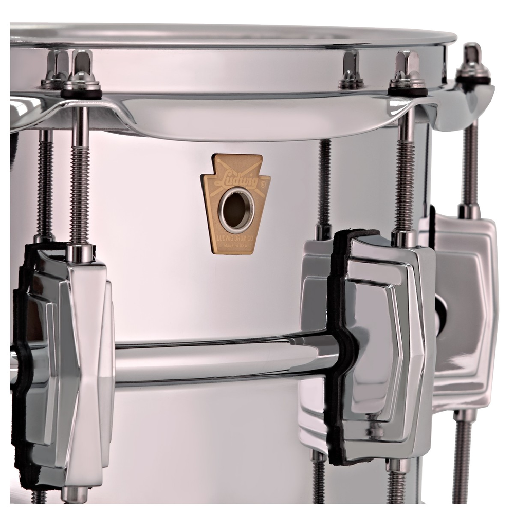 Ludwig LM402 6 1/2x14 S-Pho Metal Snare Dr