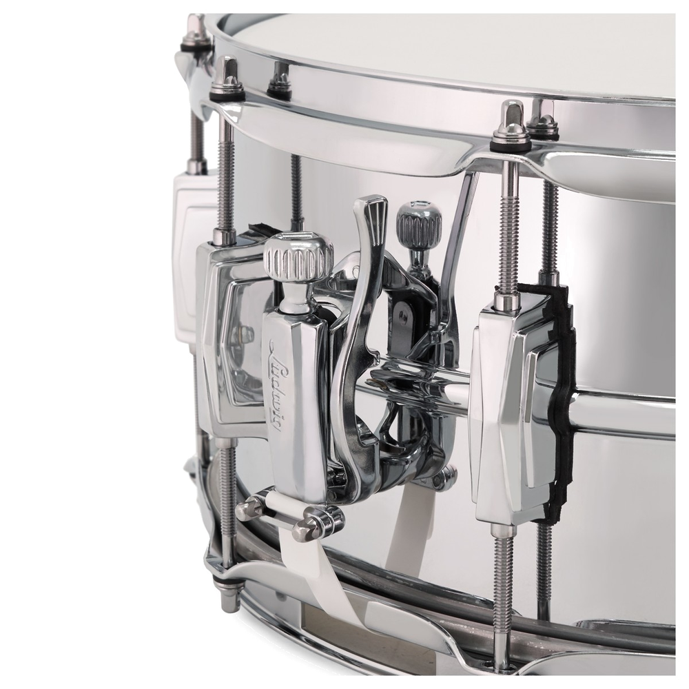Ludwig LM402 6 1/2x14 S-Pho Metal Snare Dr