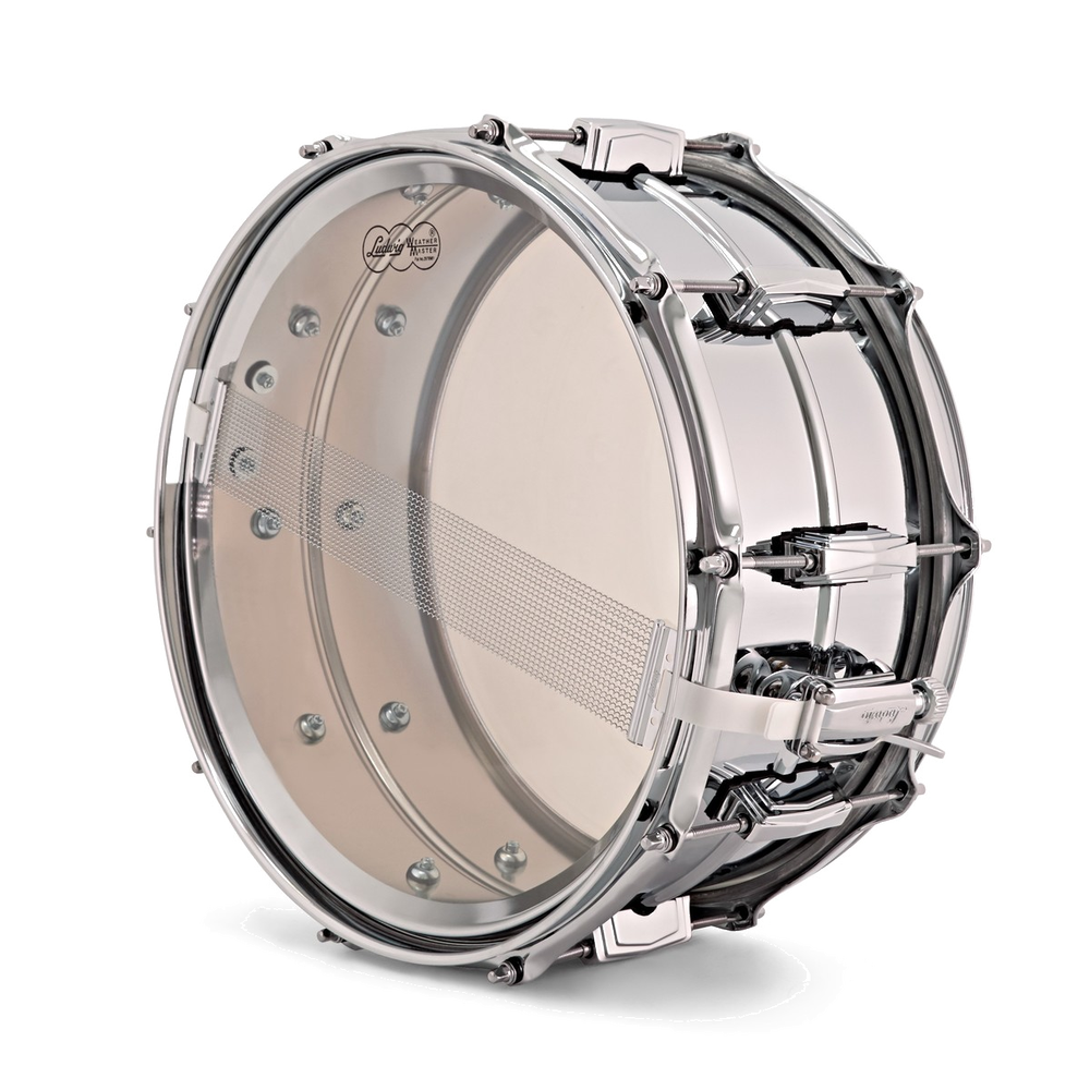 Ludwig LM402 6 1/2x14 S-Pho Metal Snare Dr