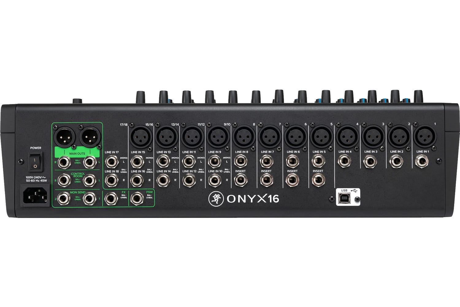 Mackie Onyx16 kopen – 16-kanaals analoge mixer bij Music All In