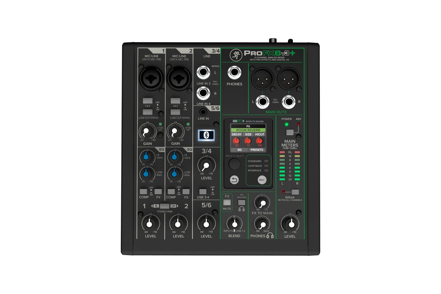 MACKIE ProFX6v3+