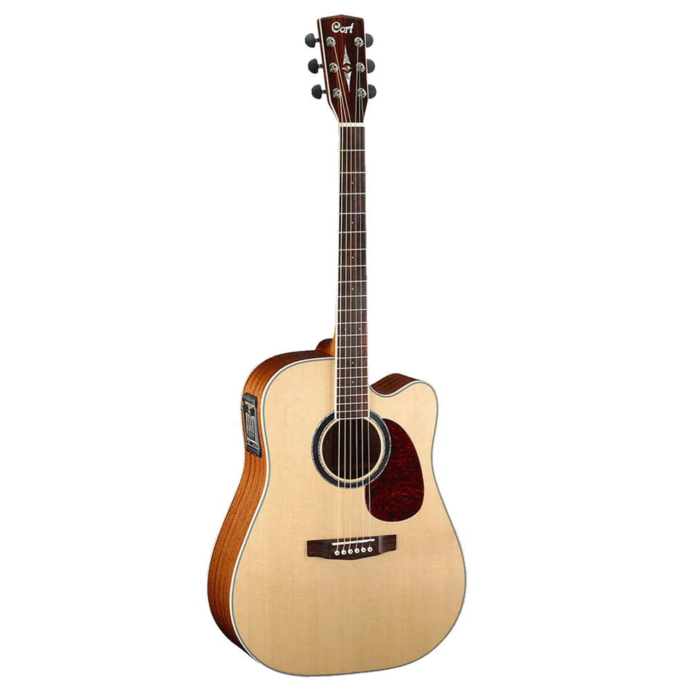 Cort MR730FX Natural Satin Semi Akoestische Gitaar