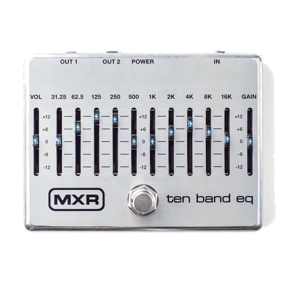 MXR M108S Ten Band EQ Equalizer effectpedaal