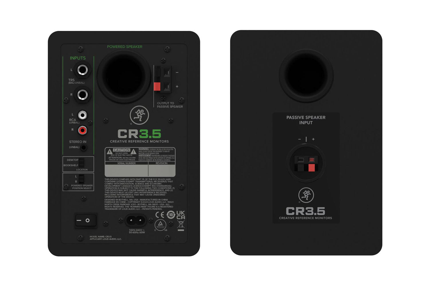 Mackie CR3.5 Studio Monitors