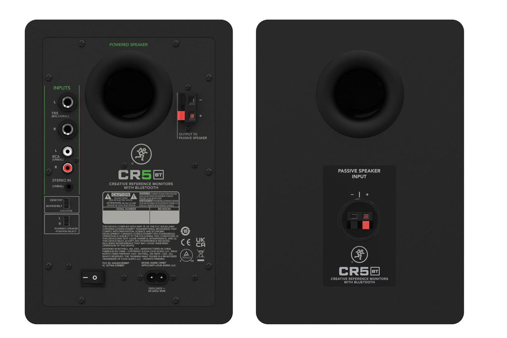 Mackie CR5BT Studio Monitors