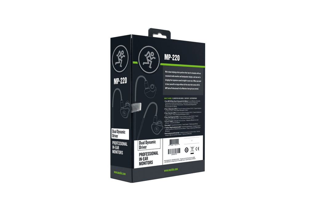 Mackie MP-220 in-ears