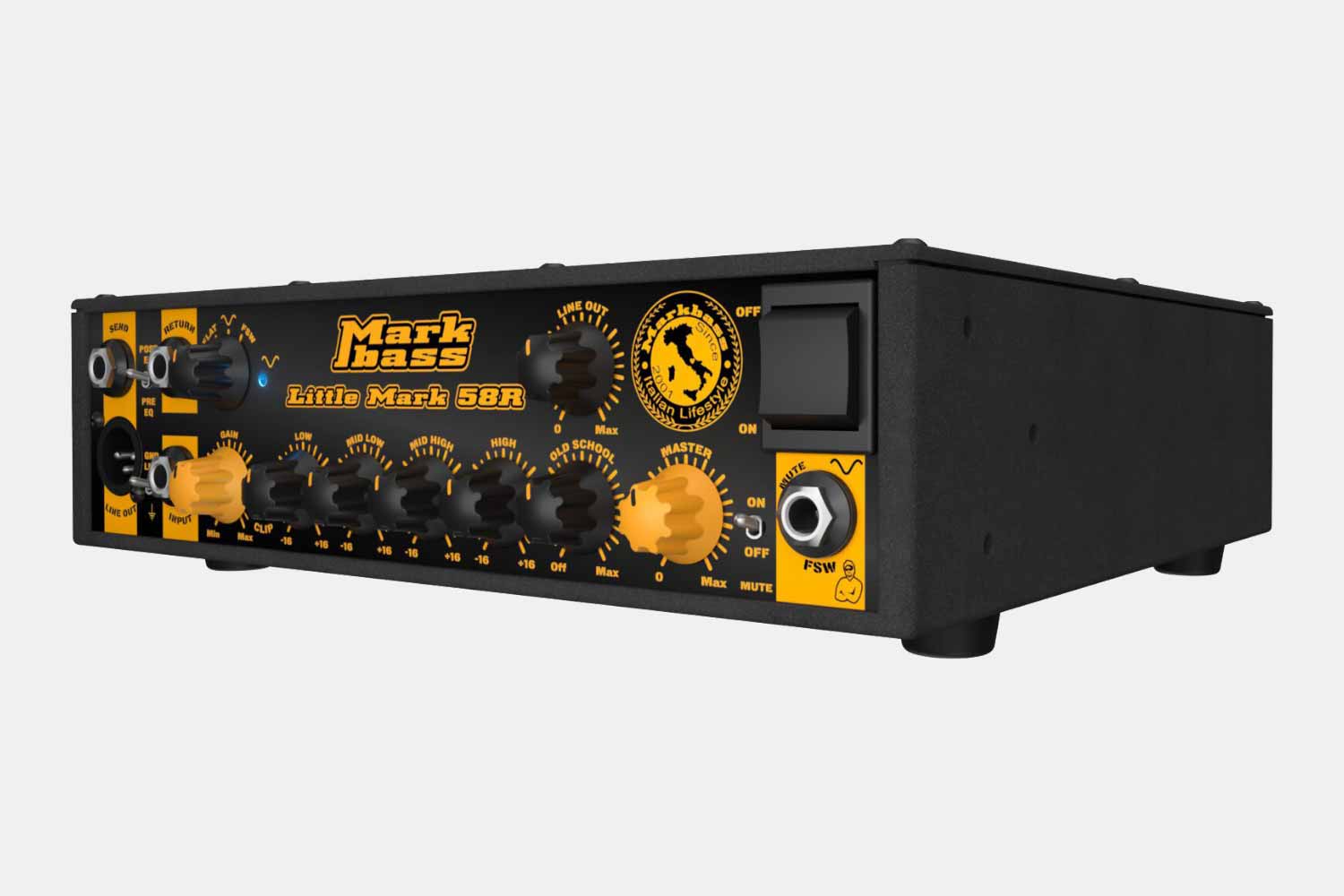 ベース Markbass Little Mark 58R Markbass Little Mark 58R Basgitaarversterker kopen? Music All In