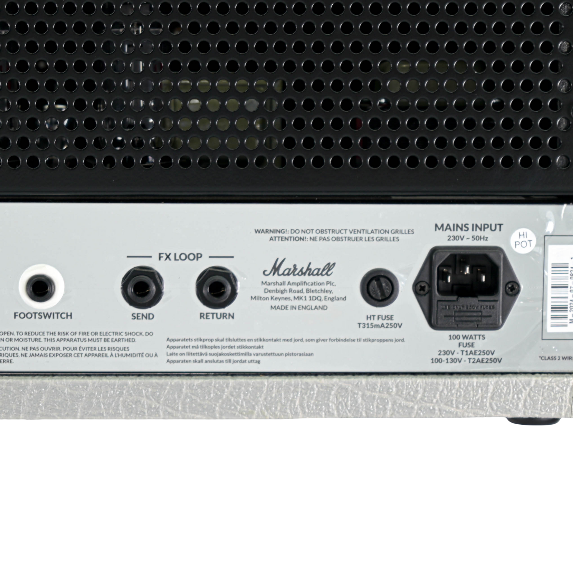 Marshall 2525H Silver Jubilee