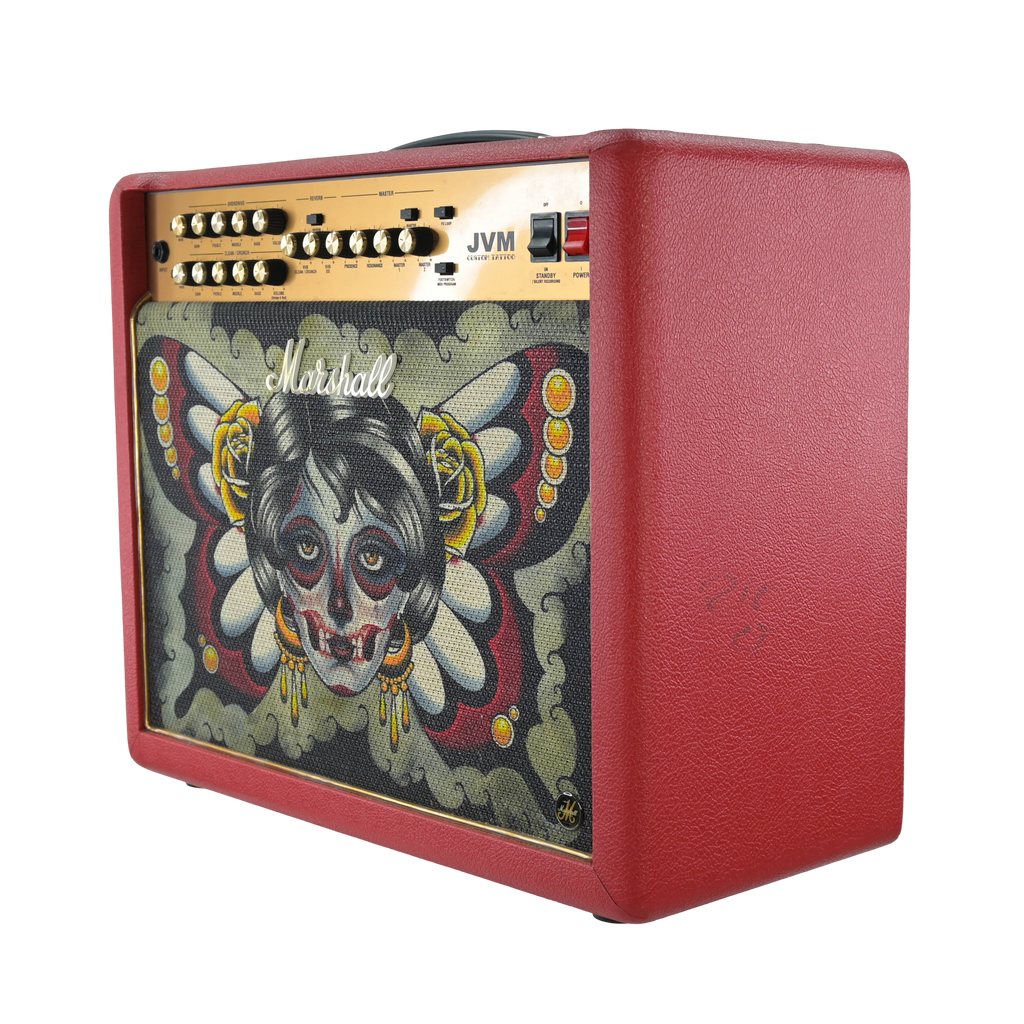Marshall JVM 215 Customshop Tattoo Vicky Morgan
