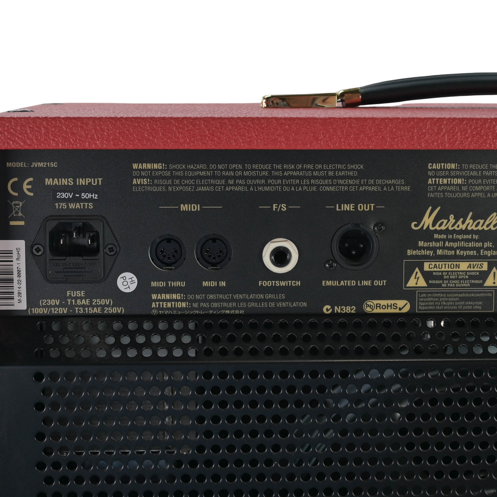 Marshall JVM 215 Customshop Tattoo Vicky Morgan