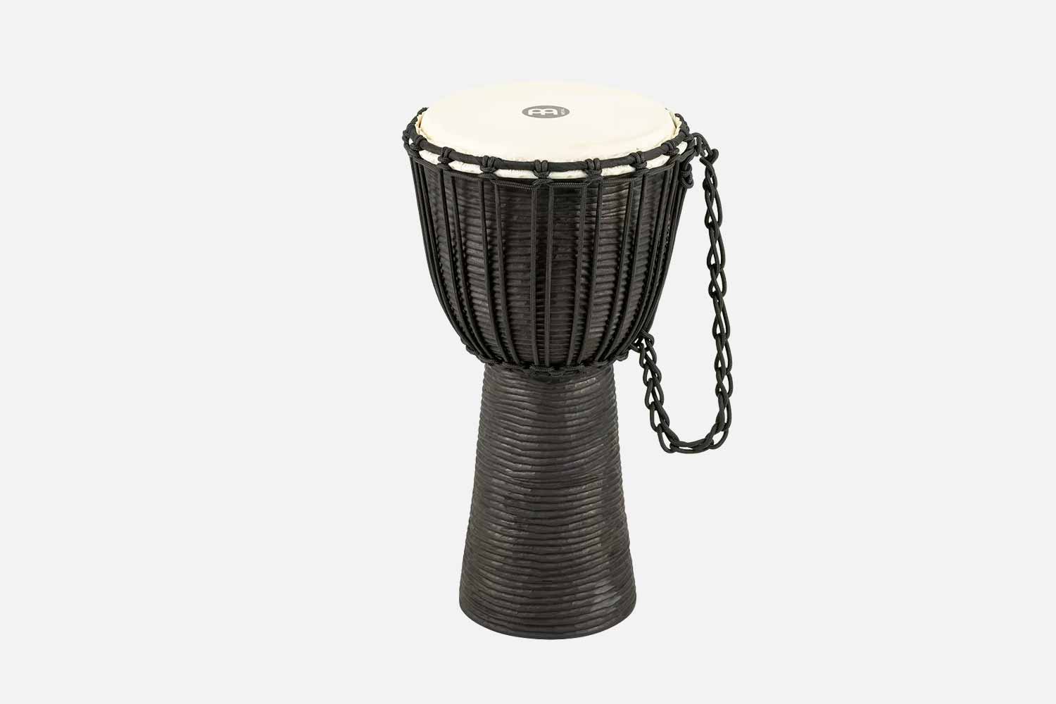 Meinl HDJ3-M 10'' 'Black River' Djembe series roped (5457409638564)