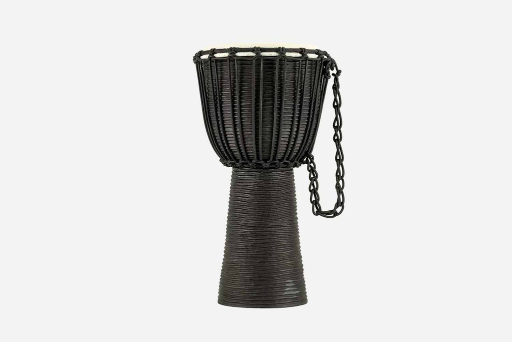 Meinl HDJ3-M 10'' 'Black River' Djembe series roped (5457409638564)