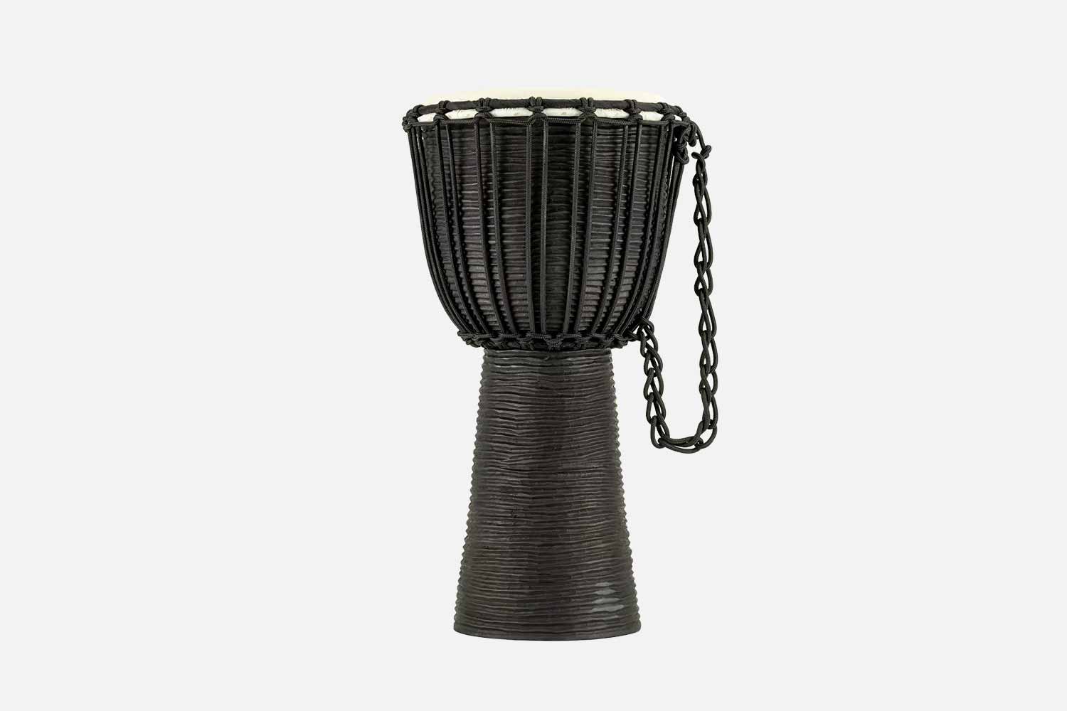Meinl HDJ3-M 10'' 'Black River' Djembe series roped (5457409638564)