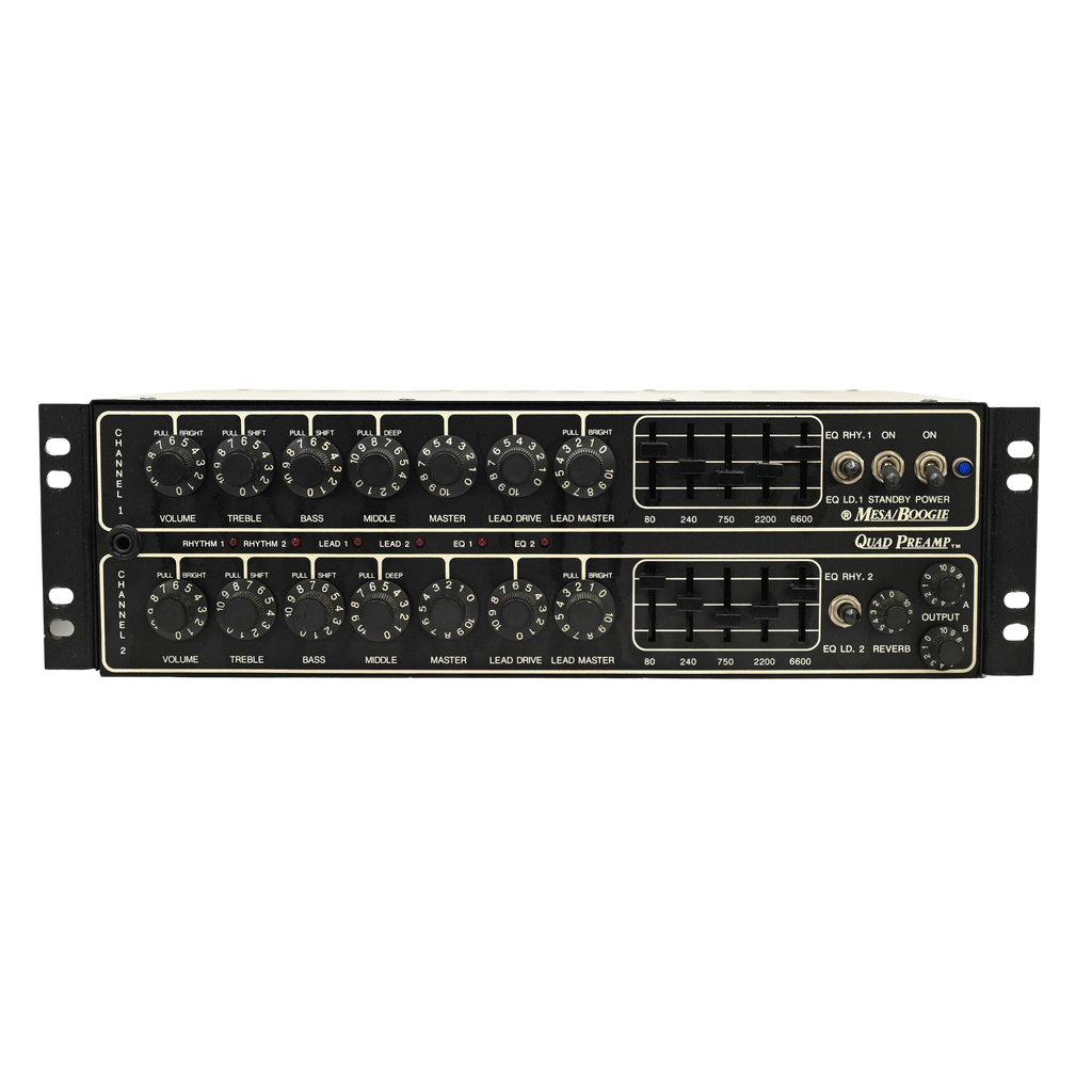 Mesa Boogie Quad Pre-amp inclusief FU2A Footswitch