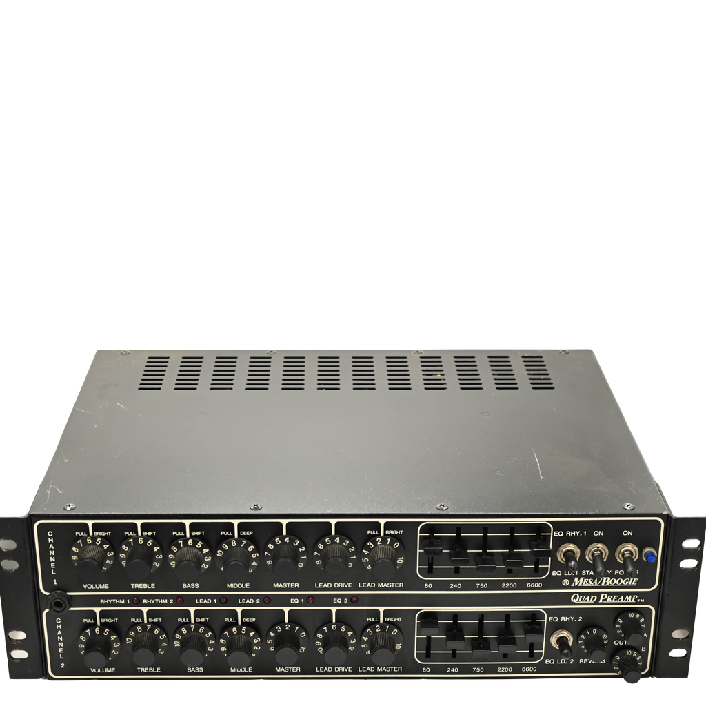 Mesa Boogie Quad Pre-amp inclusief FU2A Footswitch