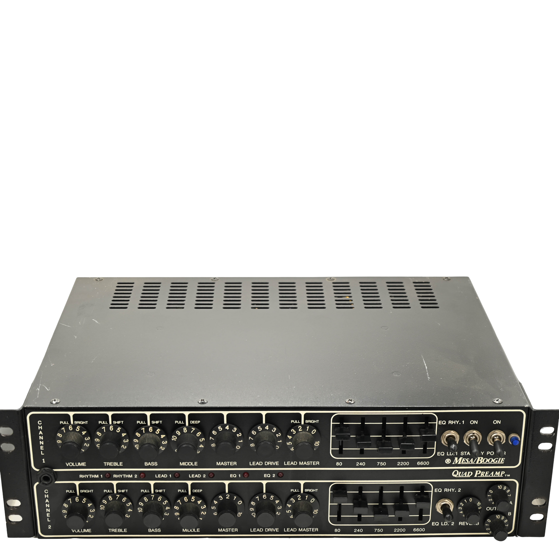 Mesa Boogie Quad Pre-amp inclusief FU2A Footswitch