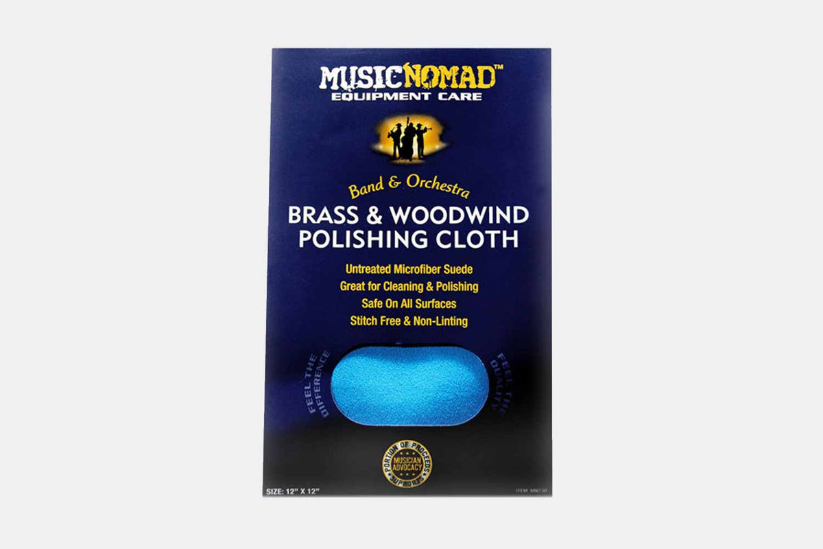 Music Nomad Brass &amp; Woodwind Microfiber Cloth - MN730 (5482009264292)