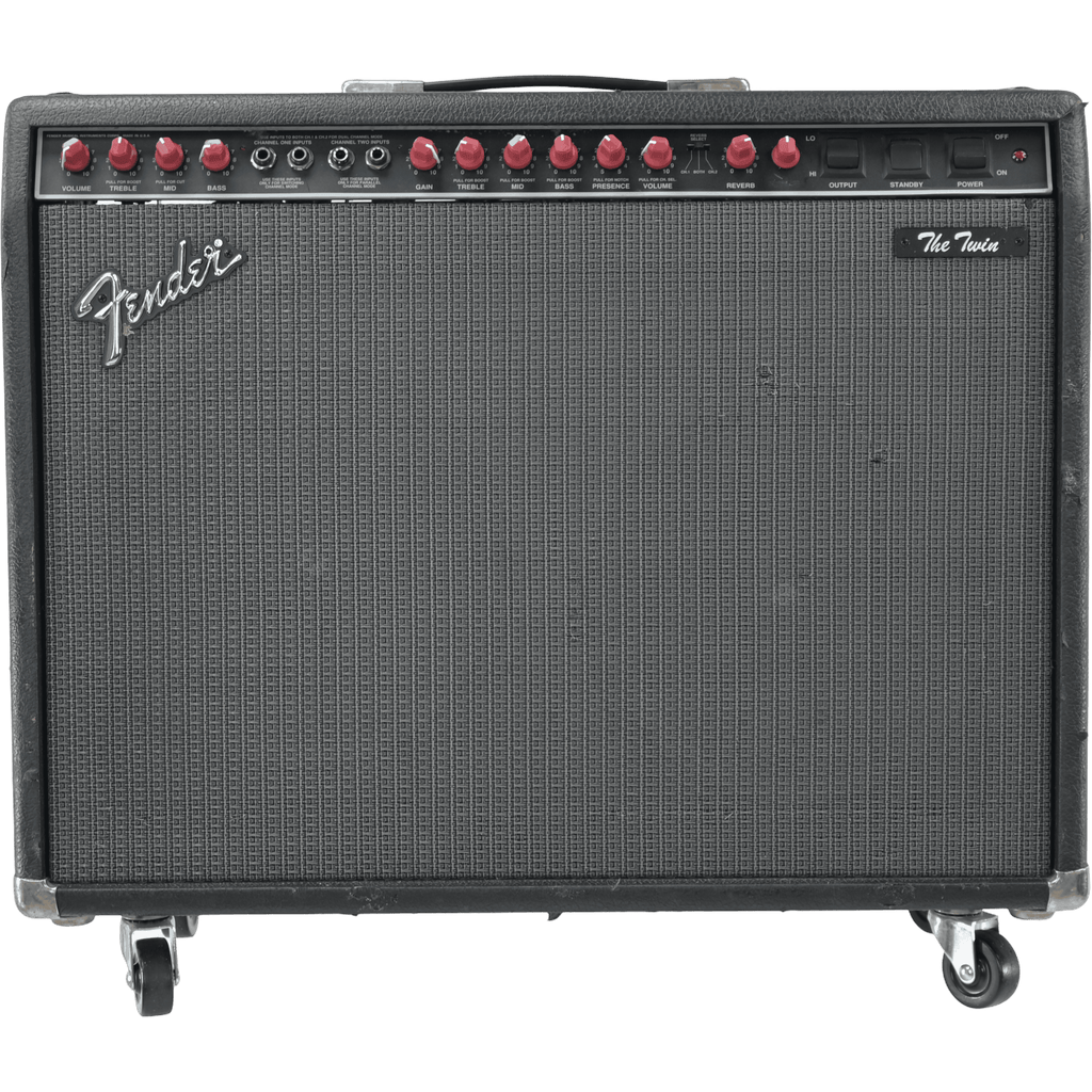 Fender THE TWIN Red Knob Guitar Amp 2x 12"  Pre-Owned