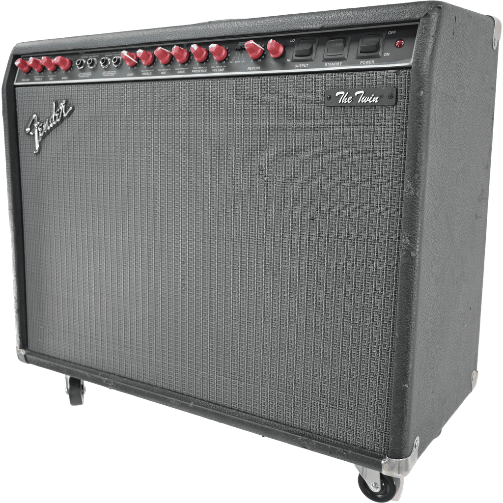 Fender THE TWIN Red Knob Guitar Amp 2x 12"  Pre-Owned