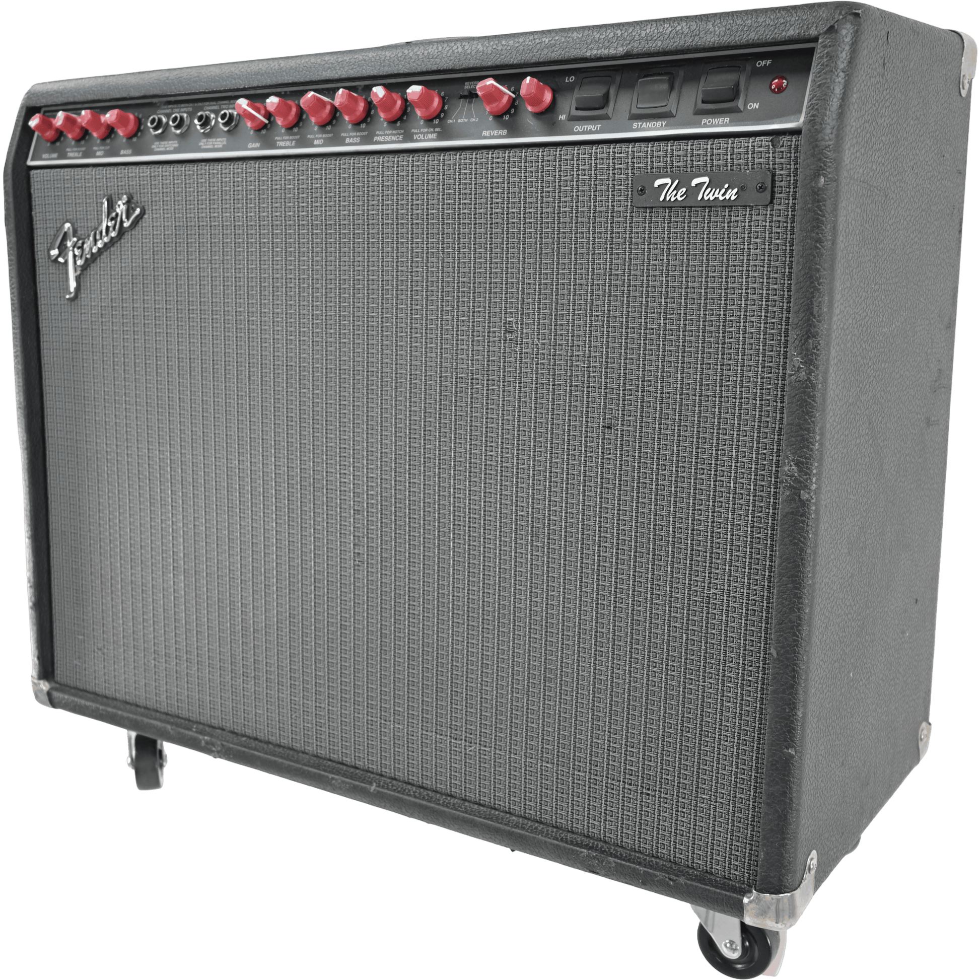 Fender THE TWIN Red Knob Guitar Amp 2x 12"  Pre-Owned