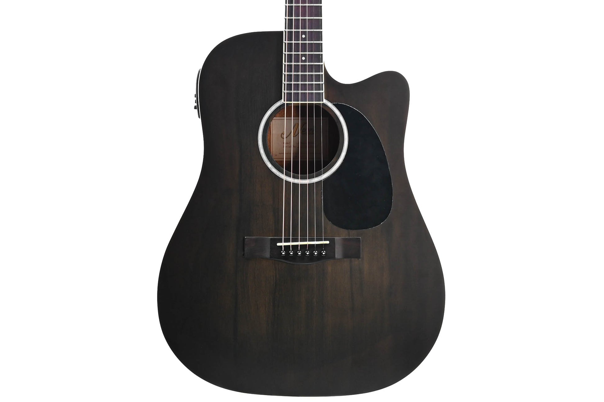 NX STLD10-BKCEQ Dreadnought Black semi-akoestisch