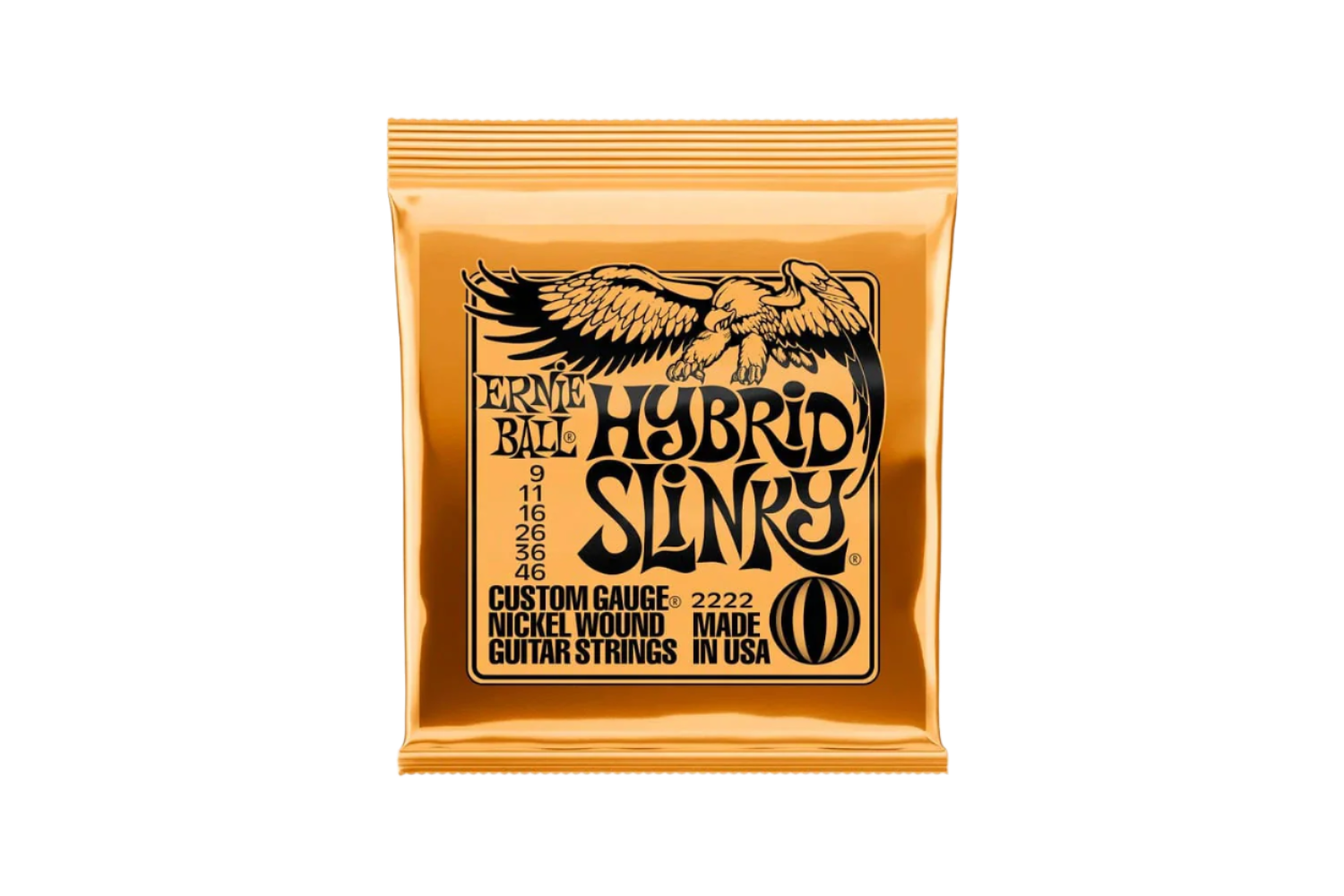 Ernie ball 2222 Hybrid Slinky nickel wound 009-046