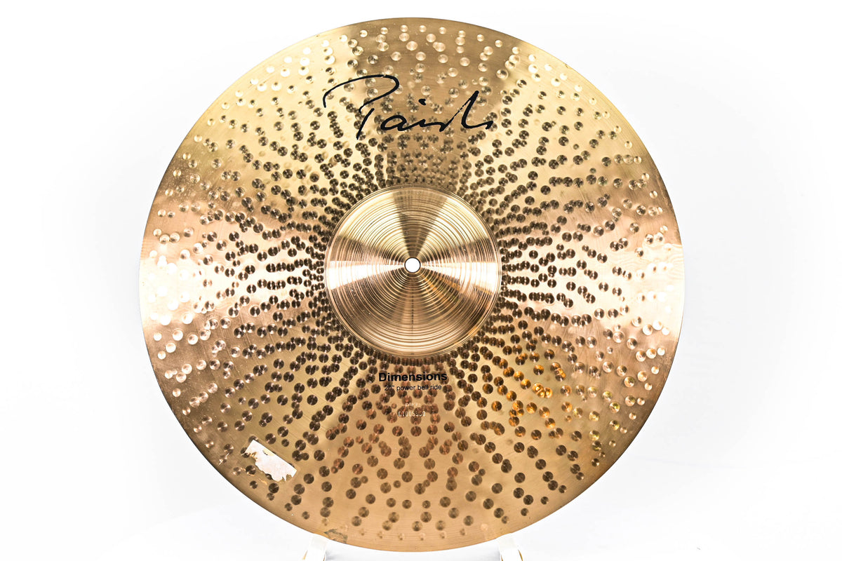 Paiste 20&quot; Dimensions Power Bell Ride Occasion