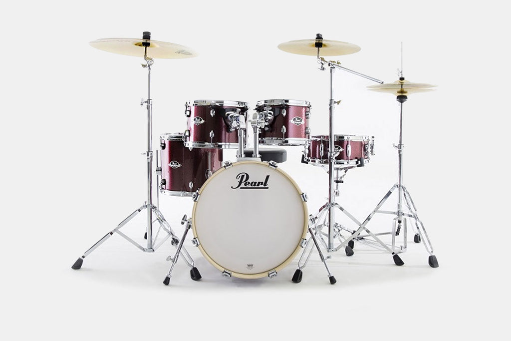Pearl Export EXX705NBR/C704 Black Cherry Glitter drumstel