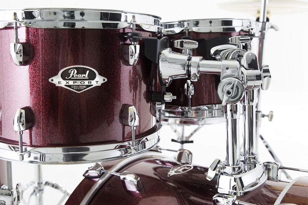 Pearl Export EXX705NBR/C704 Black Cherry Glitter drumstel