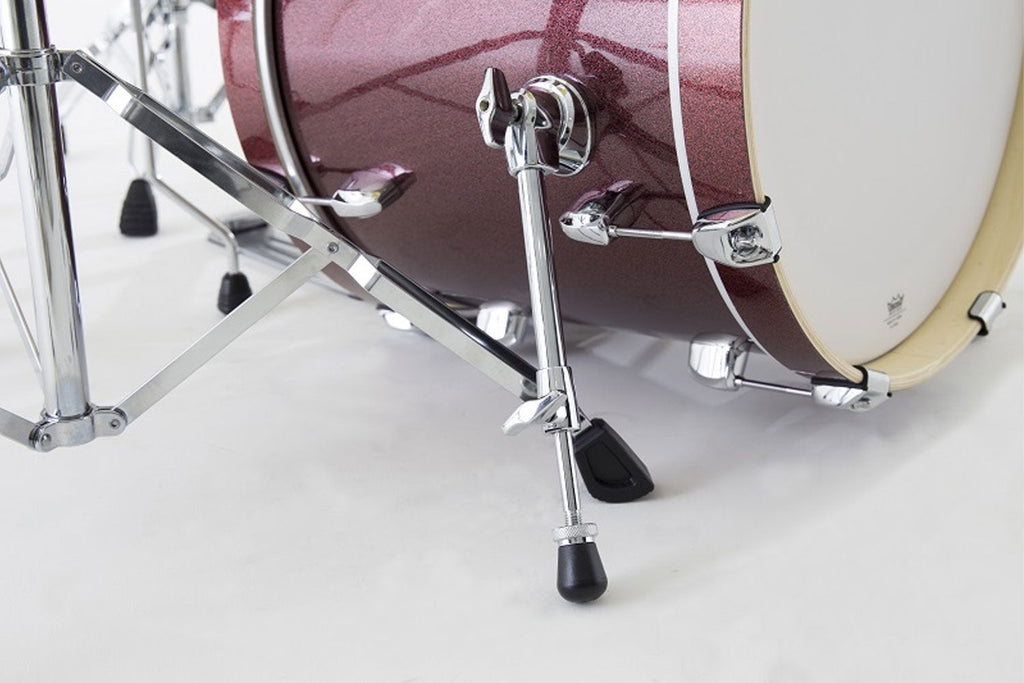Pearl Export EXX705NBR/C704 Black Cherry Glitter drumstel