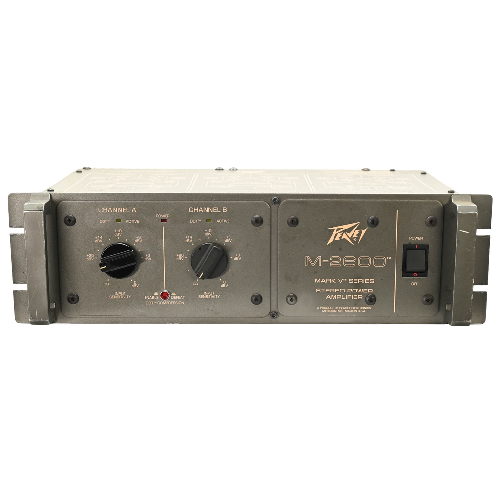 Peavey M-2600 Mark V (USA) Stereo Power Amplifier