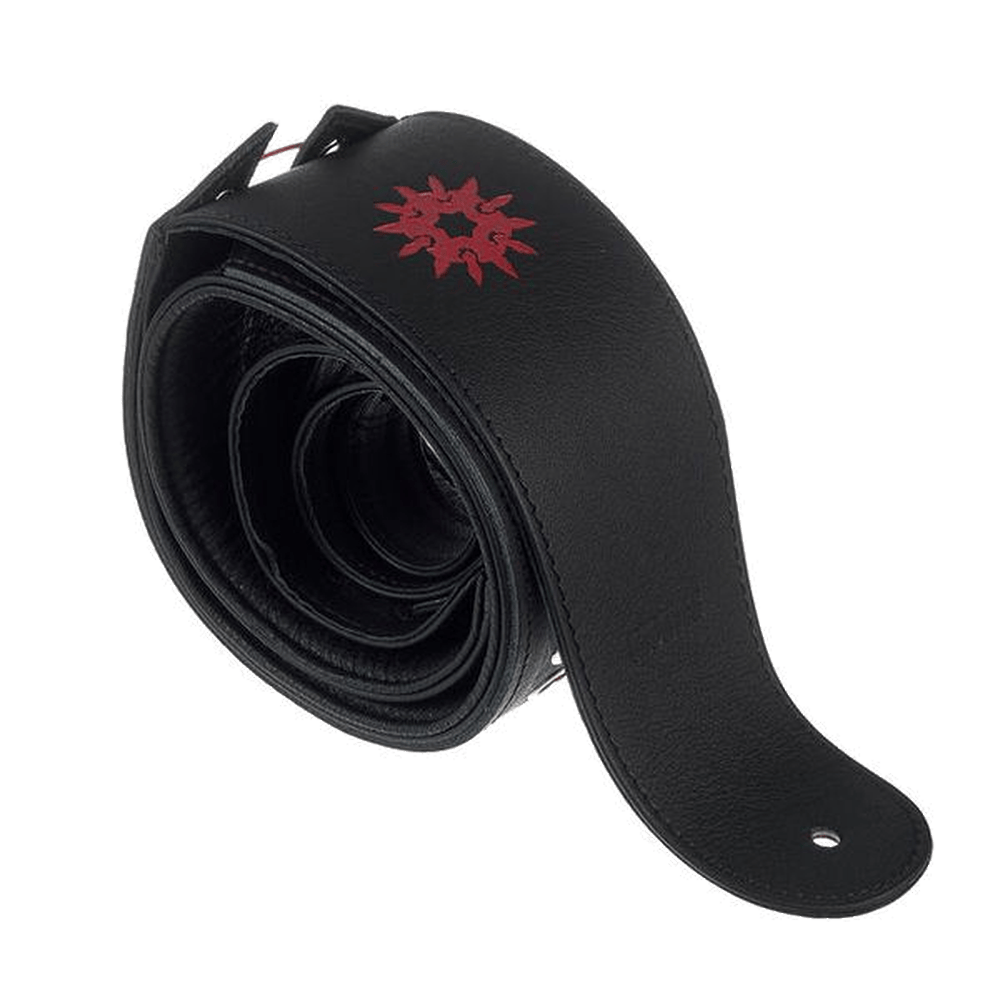 RICHTER Paul Landers Signature Guitar Strap Black / Red - 1628
