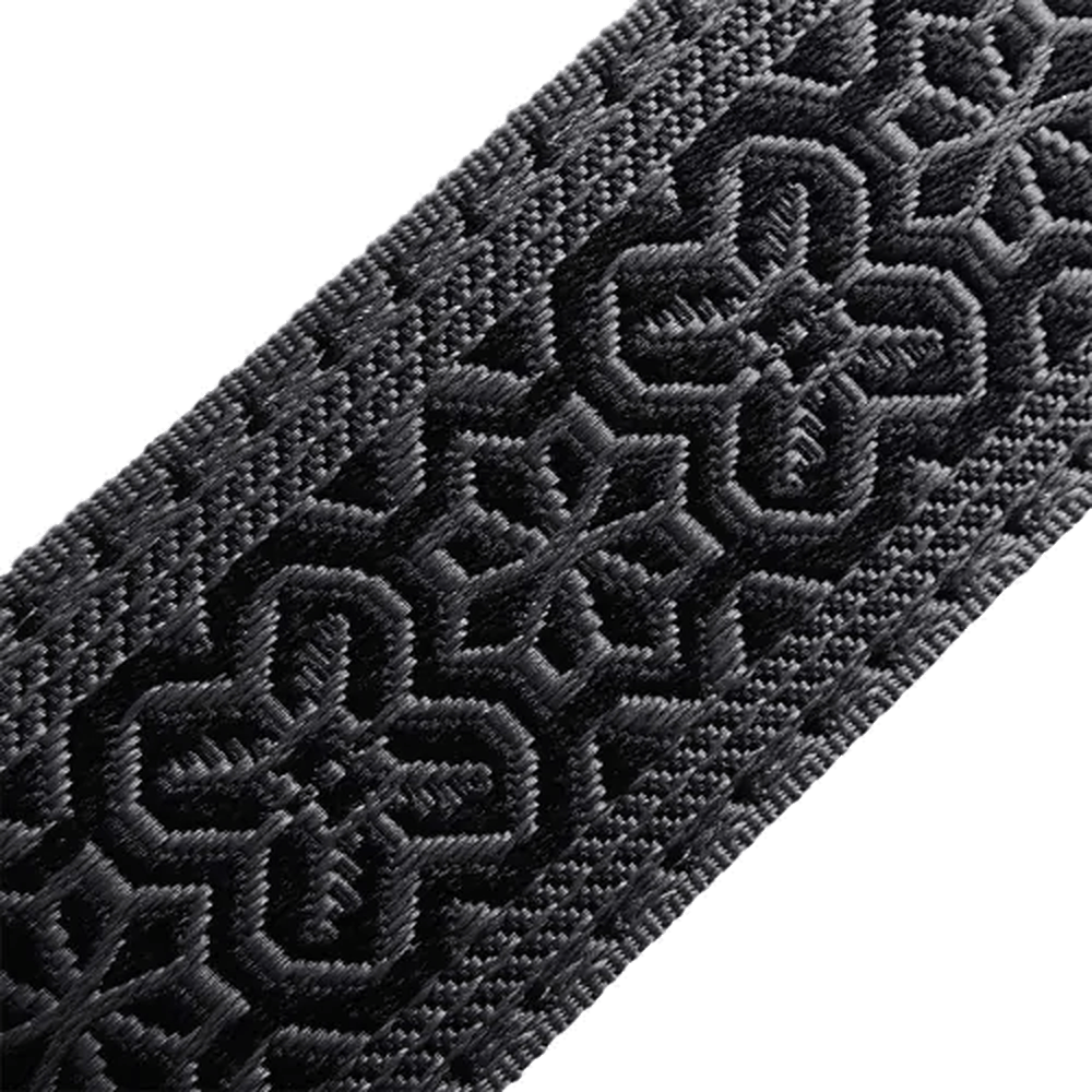 RICHTER Retro Guitar Strap Black / Anthracite - 1955