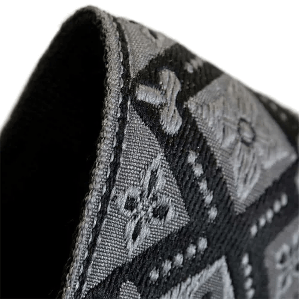 RICHTER Retro Guitar Strap Black / Grey - 1865
