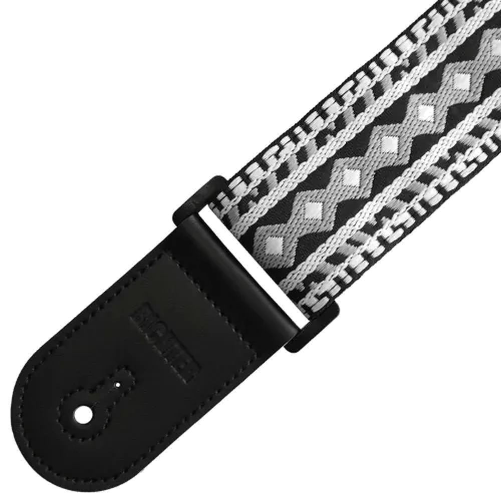 RICHTER Retro Guitar Strap Black / White - 1770