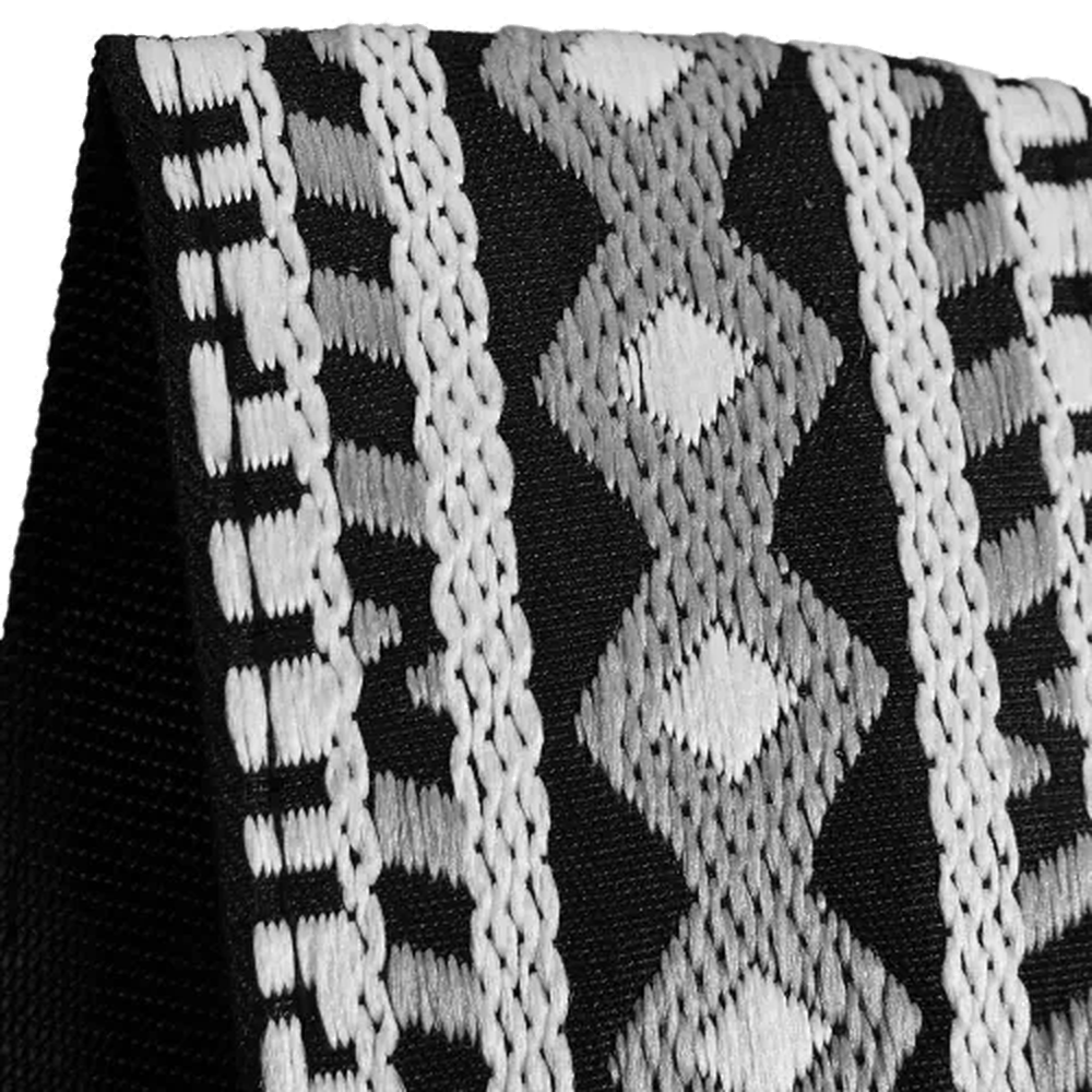 RICHTER Retro Guitar Strap Black / White - 1770