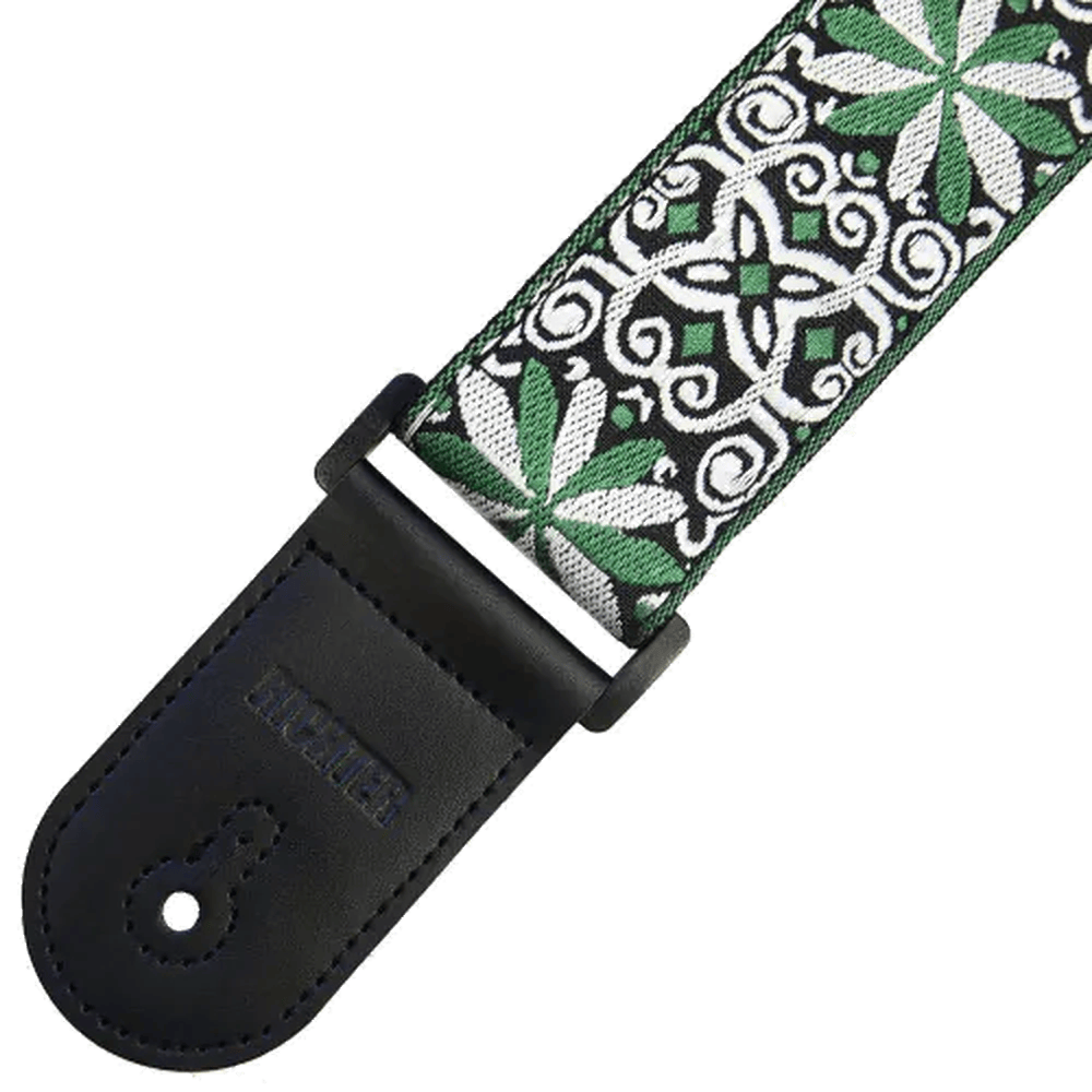 RICHTER Retro Guitar Strap Green - 1767