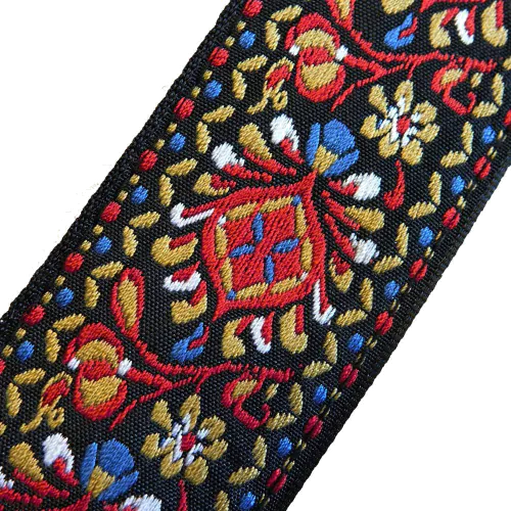 RICHTER Retro Guitar Strap Red - 1773